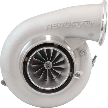 BOOSTED 7682 V-BAND 1.28 Turbocharger 1500HP, Natural Cast Finish   External Wastegate, V-Band Inlet Flange, V-Band Exhaust Flange