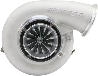 BOOSTED 8082 T4 1.15 Turbocharger 1600HP, Natural Cast Finish   External Wastegate, T4 Inlet Flange, V-Band Exhaust Flange
