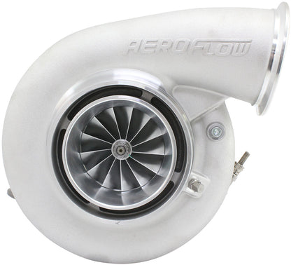 BOOSTED 8082 V-BAND 1.01 Turbocharger 1600HP, Natural Cast Finish   External Wastegate, V-Band Inlet Flange, V-Band Exhaust Flange