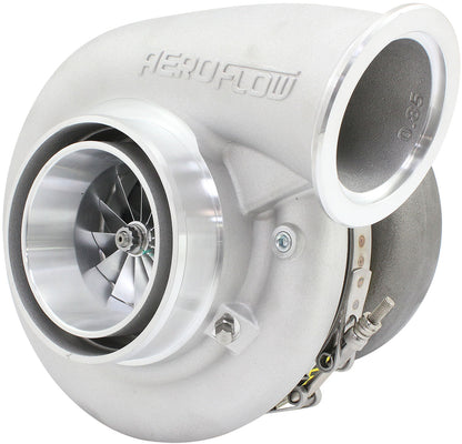BOOSTED 8082 V-BAND 1.01 Turbocharger 1600HP, Natural Cast Finish   External Wastegate, V-Band Inlet Flange, V-Band Exhaust Flange