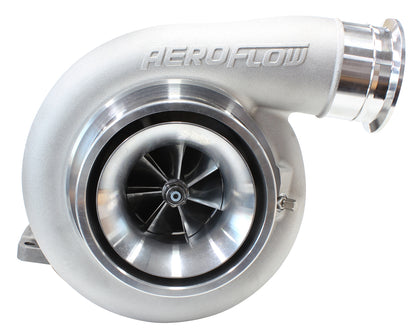 BOOSTED 7588 T6 1.32 Turbocharger 1500HP, Natural Cast Finish   External Wastegate, T6 Twin Entry Inlet Flange, V-Band Exhaust Flange