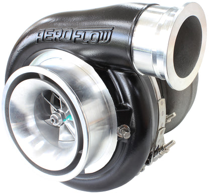BOOSTED 7588 T6 1.32 Turbocharger 1500HP, Hi Temp Black Finish   External Wastegate, T6 Twin Entry Inlet Flange, V-Band Exhaust Flange