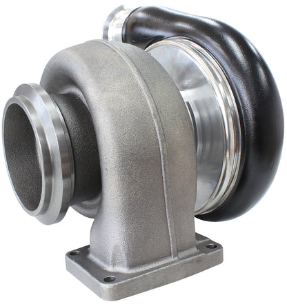 BOOSTED 7588 T6 1.32 Turbocharger 1500HP, Hi Temp Black Finish   External Wastegate, T6 Twin Entry Inlet Flange, V-Band Exhaust Flange