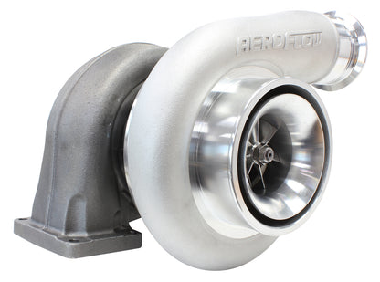 BOOSTED 7588 T6 1.32 Turbocharger 1500HP, Natural Cast Finish   External Wastegate, T6 Twin Entry Inlet Flange, V-Band Exhaust Flange