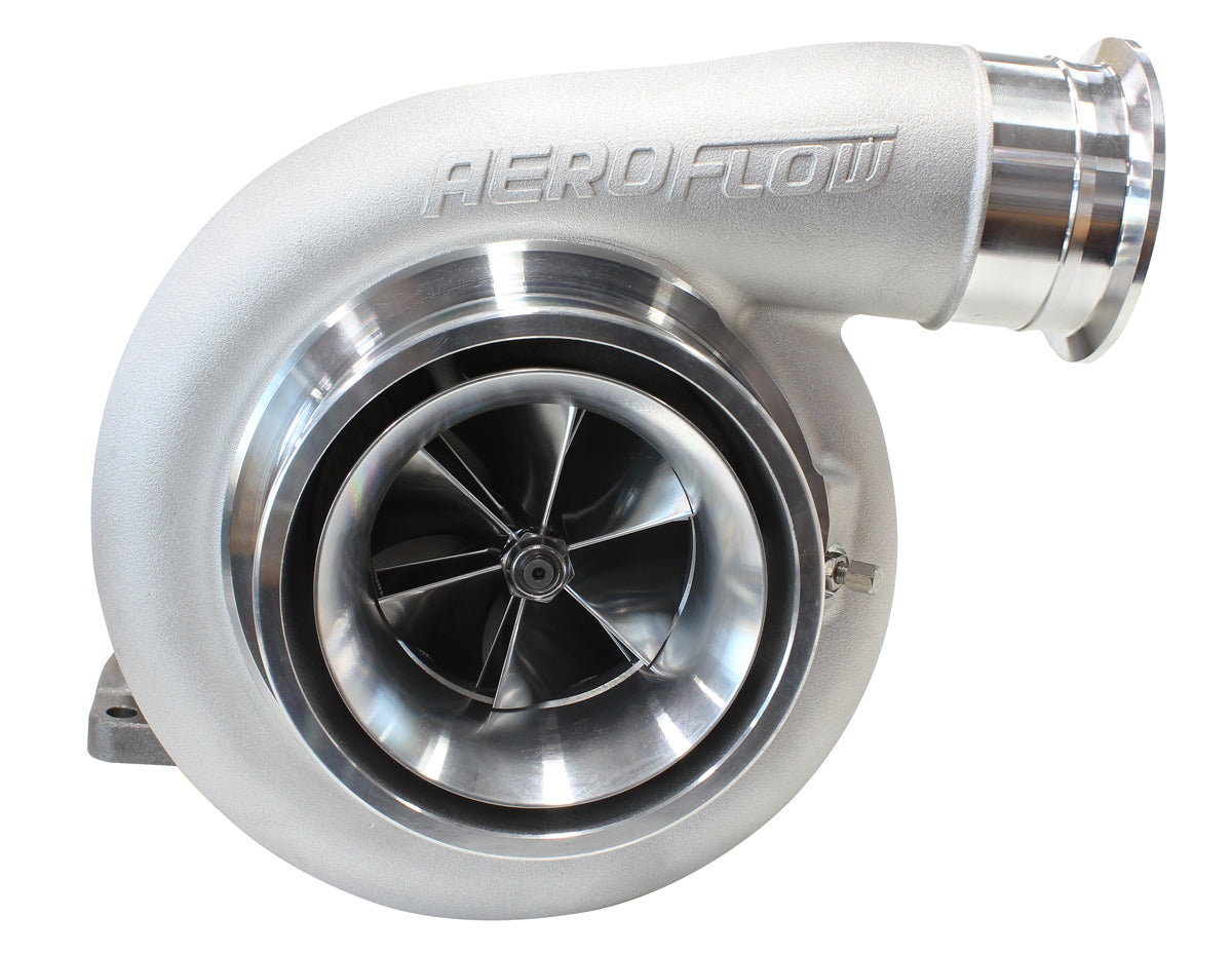 BOOSTED 8888 T6 1.32 Turbocharger 1600HP, Natural Cast Finish   External Wastegate, T6 Twin Entry Inlet Flange, V-Band Exhaust Flange