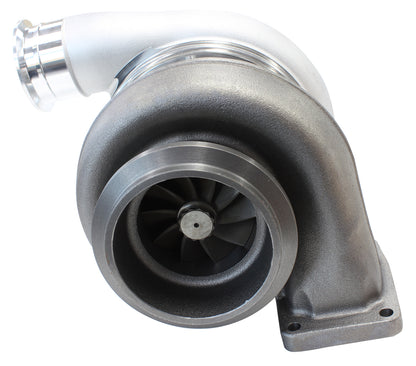 BOOSTED 8888 T6 1.32 Turbocharger 1600HP, Natural Cast Finish   External Wastegate, T6 Twin Entry Inlet Flange, V-Band Exhaust Flange