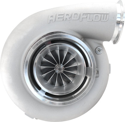 BOOSTED 88102 V-Band 1.22 Turbocharger 2500HP, Natural Cast Finish    External Wastegate, V-Band Inlet & Exhaust Flanges