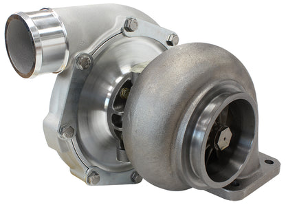 BOOSTED 7875 T4 .96 Turbocharger 950HP, Natural Cast Finish   External Wastegate, T4 Inlet Flange, V-Band Exhaust Flange