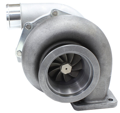 BOOSTED 7875 T4 1.25 Turbocharger 950HP, Natural Cast Finish   External Wastegate, T4 Inlet Flange, V-Band Exhaust Flange