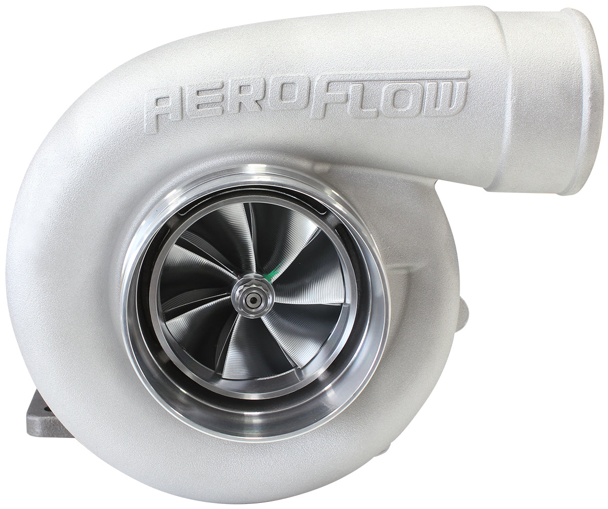 BOOSTED 7875 GEN 2 1.25 Turbocharger 1150HP, Natural Cast Finish   ExternalWastegate, T4 Inlet Flange, V-Band Exhaust Flange