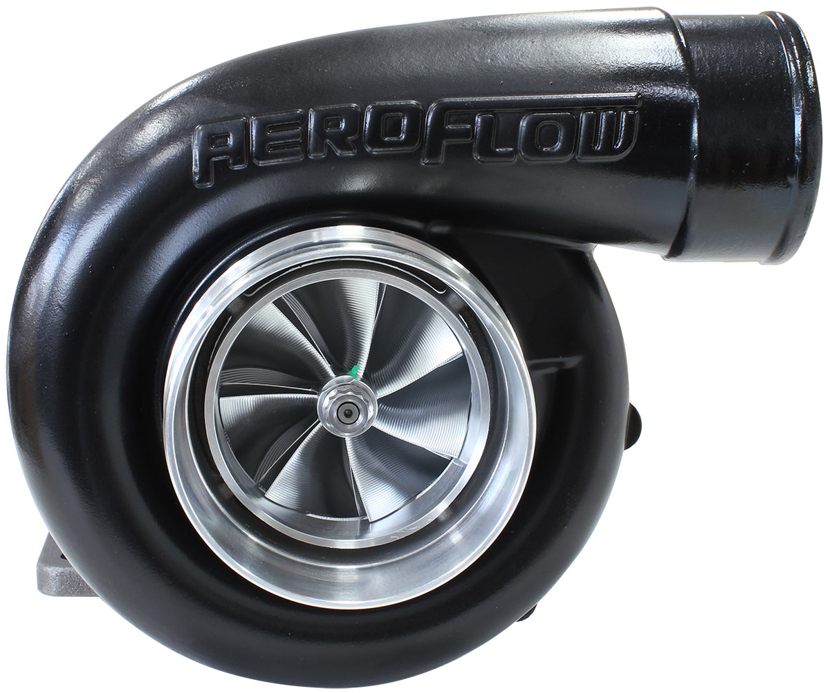BOOSTED 7875 GEN 2 1.25 Turbocharger 1150HP, Hi Temp Black Finish    External Wastegate, T4 Inlet Flange, V-Band Exhaust Flange