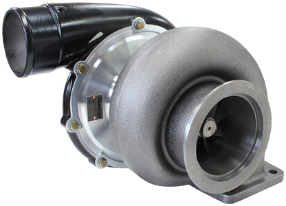 BOOSTED 7875 GEN 2 1.25 Turbocharger 1150HP, Hi Temp Black Finish    External Wastegate, T4 Inlet Flange, V-Band Exhaust Flange