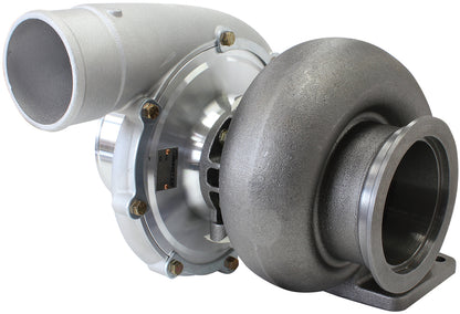 BOOSTED 7875 GEN 2 1.25 Turbocharger 1150HP, Natural Cast Finish   ExternalWastegate, T4 Inlet Flange, V-Band Exhaust Flange