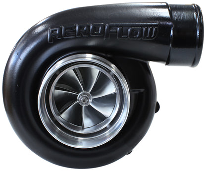 BOOSTED 7885 T4 1.25 Turbocharger 1450HP, Hi Temp Black Finish   External Wastegate, T4 Twin Entry Inlet Flange, V-Band Exhaust Flange