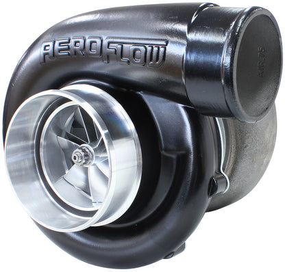 BOOSTED 7885 T4 1.25 Turbocharger 1450HP, Hi Temp Black Finish   External Wastegate, T4 Twin Entry Inlet Flange, V-Band Exhaust Flange
