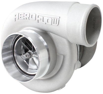BOOSTED 7885 T4 1.25 Turbocharger 1450HP, Natural Cast Finish   External Wastegate, T4 Twin Entry Inlet Flange, V-Band Exhaust Flange