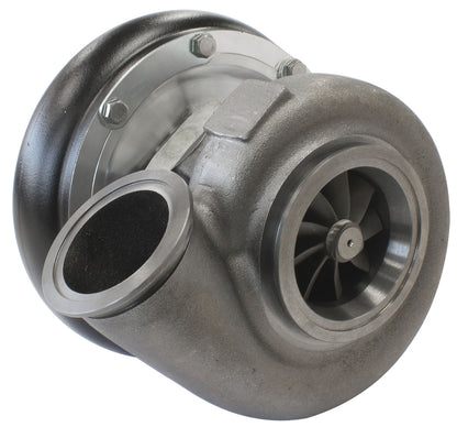 BOOSTED B7875 V-Band 1.01 Turbocharger 1150HP, Hi Temp Black Finish   External Wastegate, V-Band Inlet & Exhaust Flanges