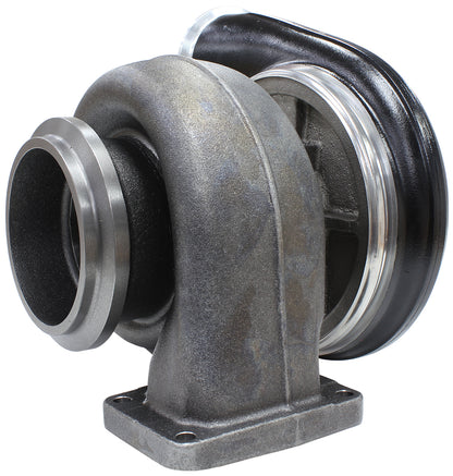 BOOSTED 7588 T6 1.32 Turbocharger 1500HP, Hi Temp Black Finish   External Wastegate, T6 Twin Entry Inlet Flange, V-Band Exhaust Flange