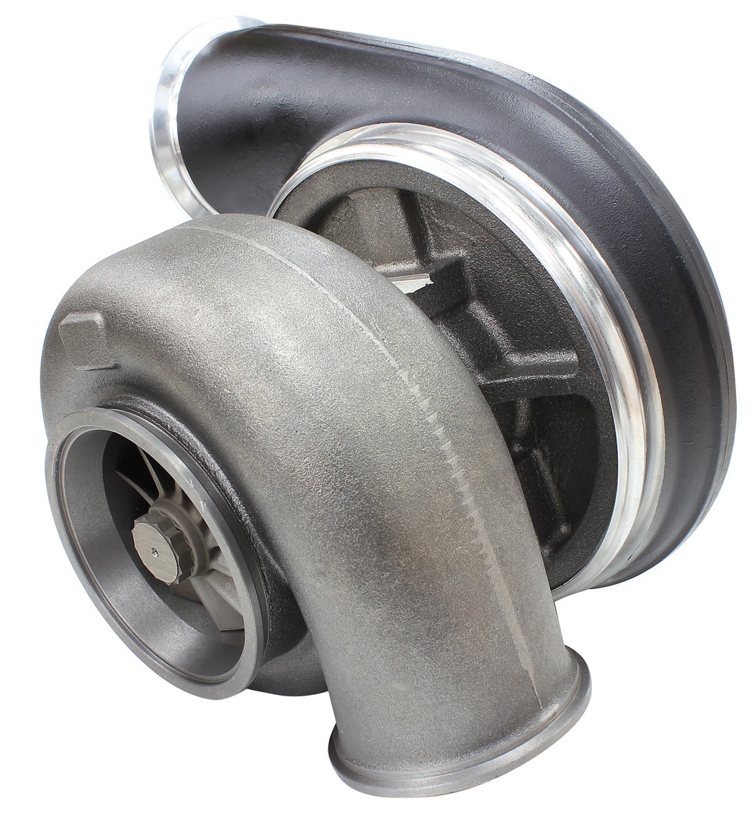 BOOSTED 7588 V-Band 1.31 Turbocharger 1500HP, Hi Temp Black Finish   External Wastegate, V-Band Inlet & Exhaust Flanges