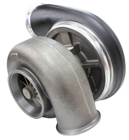 BOOSTED 7588 V-Band 1.31 Turbocharger 1500HP, Hi Temp Black Finish   External Wastegate, V-Band Inlet & Exhaust Flanges