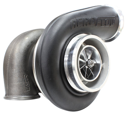 BOOSTED 7588 V-Band 1.31 Turbocharger 1500HP, Hi Temp Black Finish   External Wastegate, V-Band Inlet & Exhaust Flanges