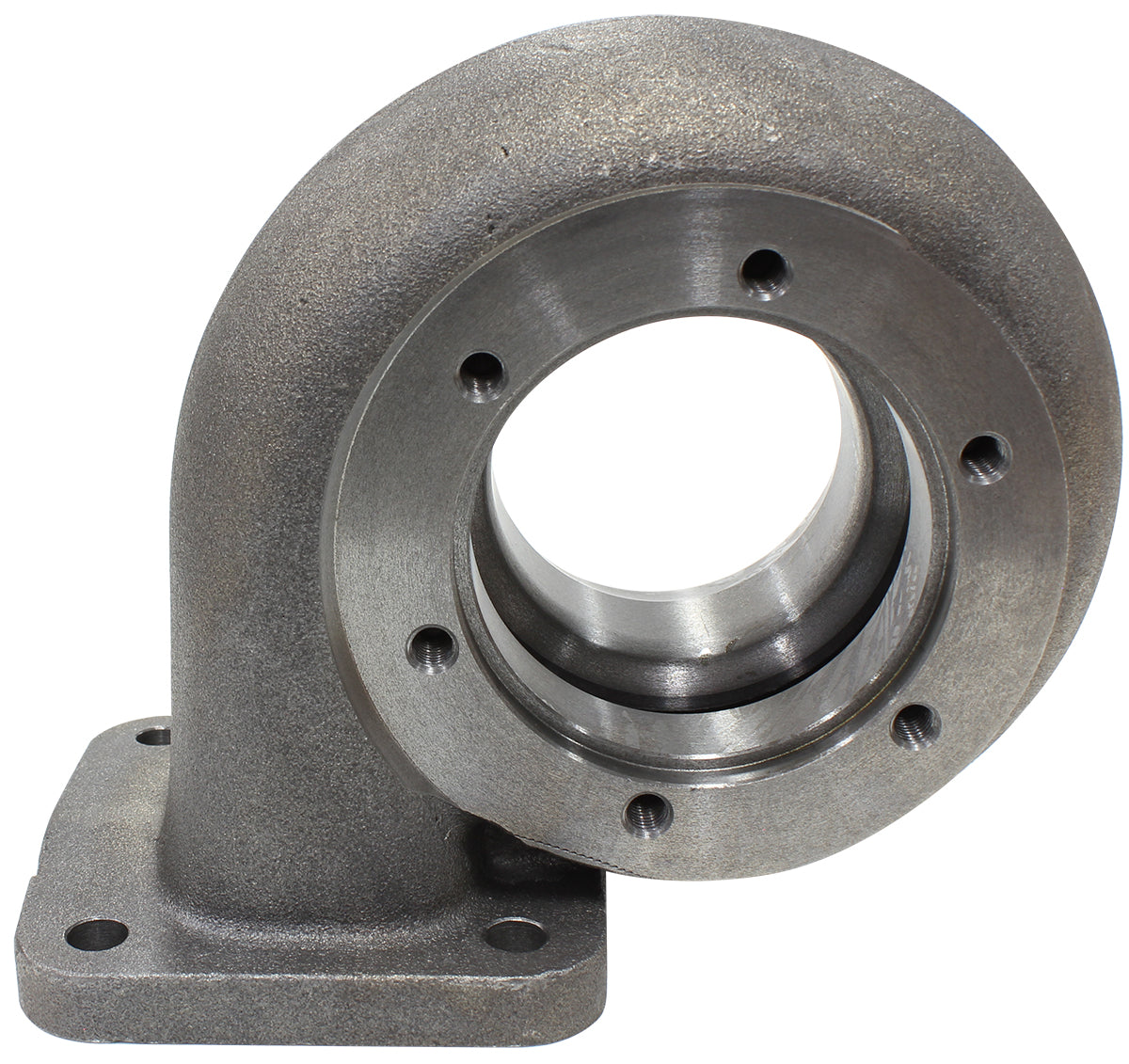 Boosted .81 A/R T4 Inlet & Outlet V-Band Turbo Exhaust Housing, Suits Boosted 6766 Turbochargers    Cast Iron Material