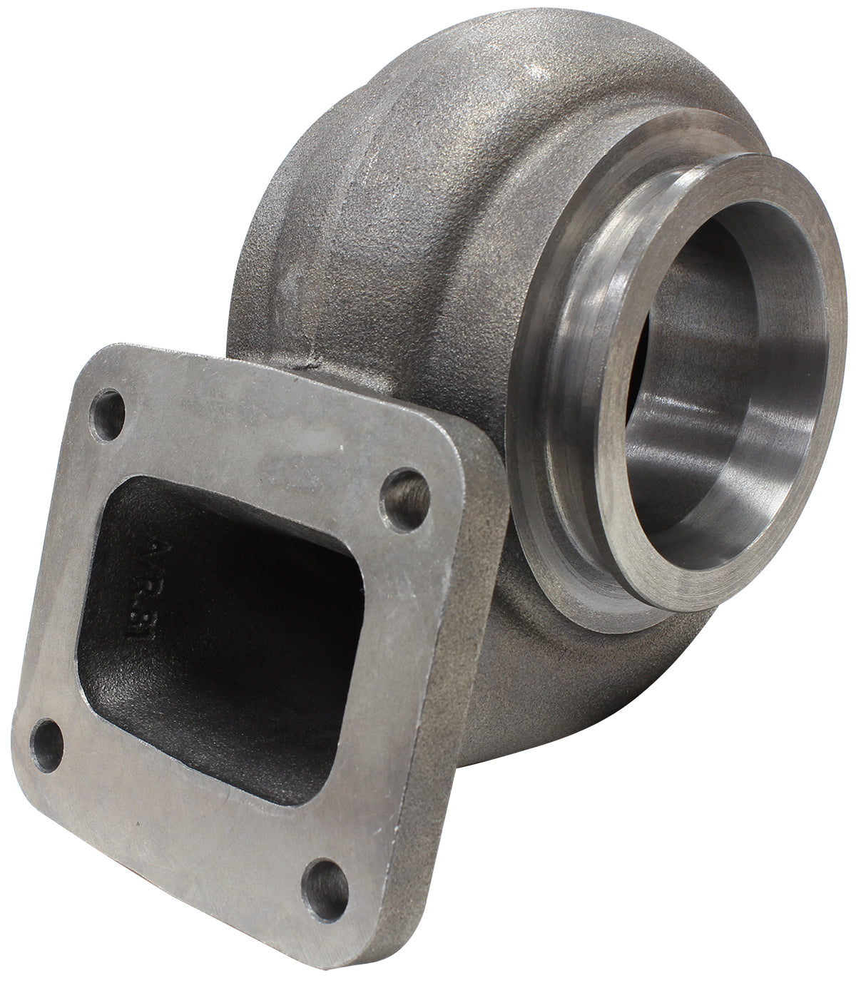Boosted .81 A/R T4 Inlet & Outlet V-Band Turbo Exhaust Housing, Suits Boosted 6766 Turbochargers    Cast Iron Material