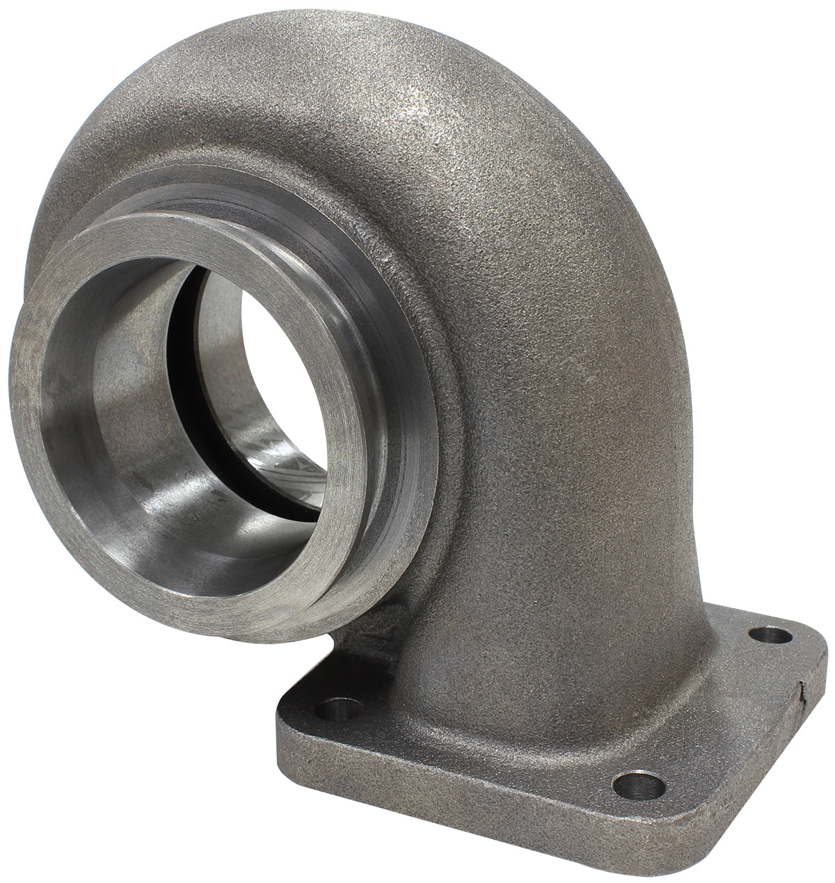 Boosted .81 A/R T4 Inlet & Outlet V-Band Turbo Exhaust Housing, Suits Boosted 6766 Turbochargers    Cast Iron Material