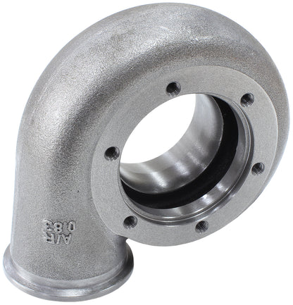Boosted .83 A/R Dual V-Band Turbo Exhaust Housing, Suits Boosted 6762 Turbochargers    Cast Iron Material