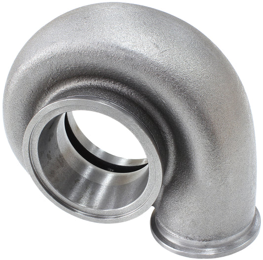 Boosted 1.01 A/R Dual V-Band Turbo Exhaust Housing, Suits Boosted 6762 Turbochargers    Cast Iron Material