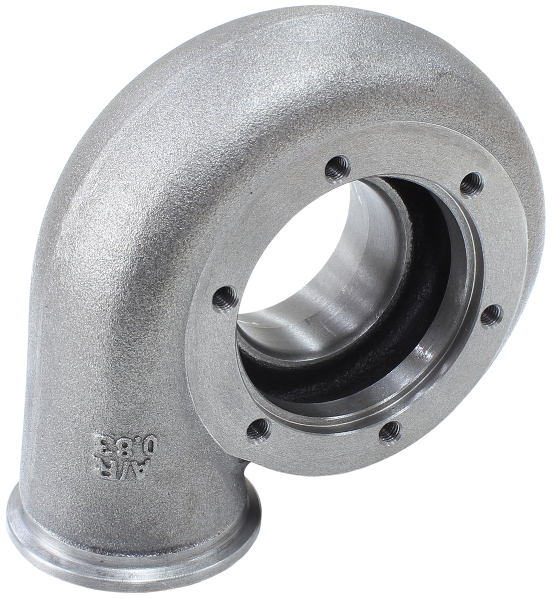 Boosted 0.83 A/R Dual V-Band Turbo Exhaust Housing, Suits Boosted 5455 & 5855 Turbochargers    Cast Iron Material