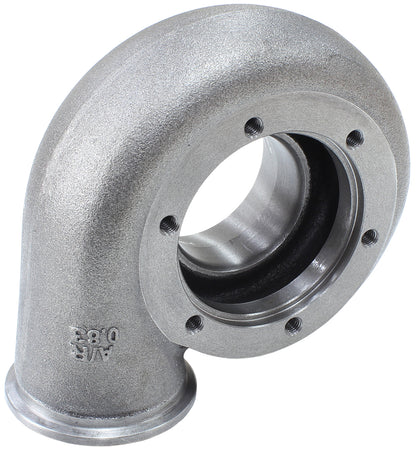 Boosted 0.83 A/R Dual V-Band Turbo Exhaust Housing, Suits Boosted 5455 & 5855 Turbochargers    Cast Iron Material