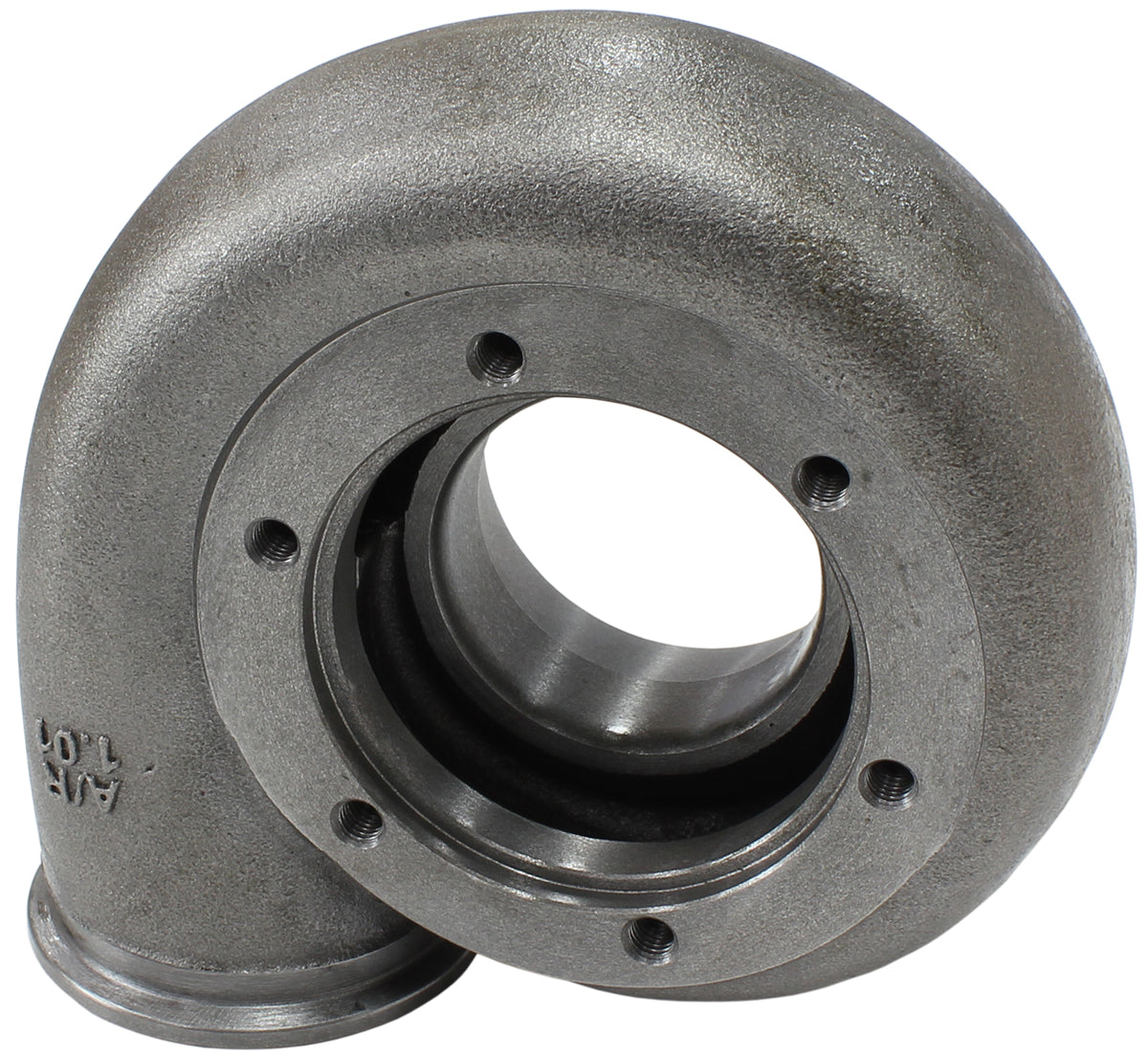 Boosted 1.01 A/R Dual V-Band Turbo Exhaust Housing, Suits Boosted 5455 & 5855 Turbochargers    Cast Iron Material