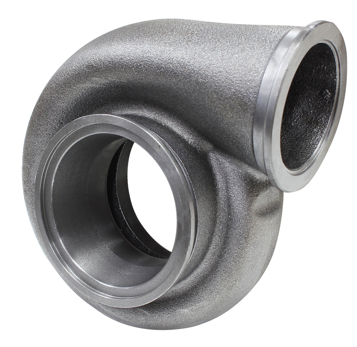 Boosted 0.83 A/R Dual V-Band Turbo Exhaust Housing, Suits Boosted 5862 & amp; 6662Turbochargers    Cast Iron Material