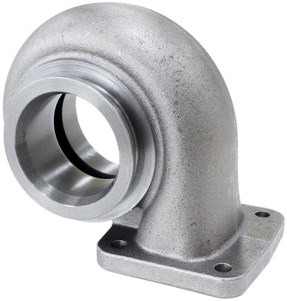Boosted .96 A/R T4 Inlet & V-Band Outlet V-Band Turbo Exhaust Housing, Suits Boosted 6766 Turbochargers    Cast Iron Material