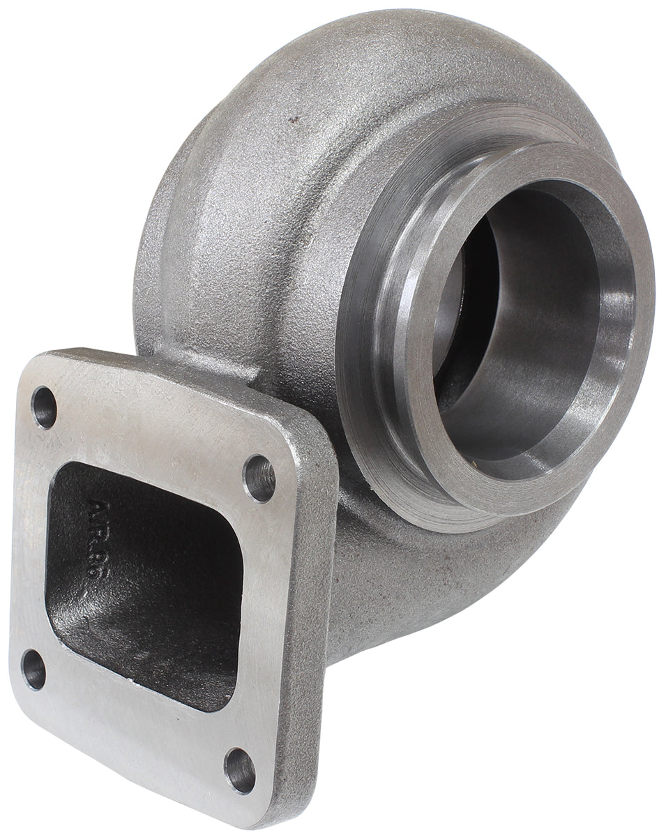 Boosted .96 A/R T4 Inlet & V-Band Outlet V-Band Turbo Exhaust Housing, Suits Boosted 6766 Turbochargers    Cast Iron Material