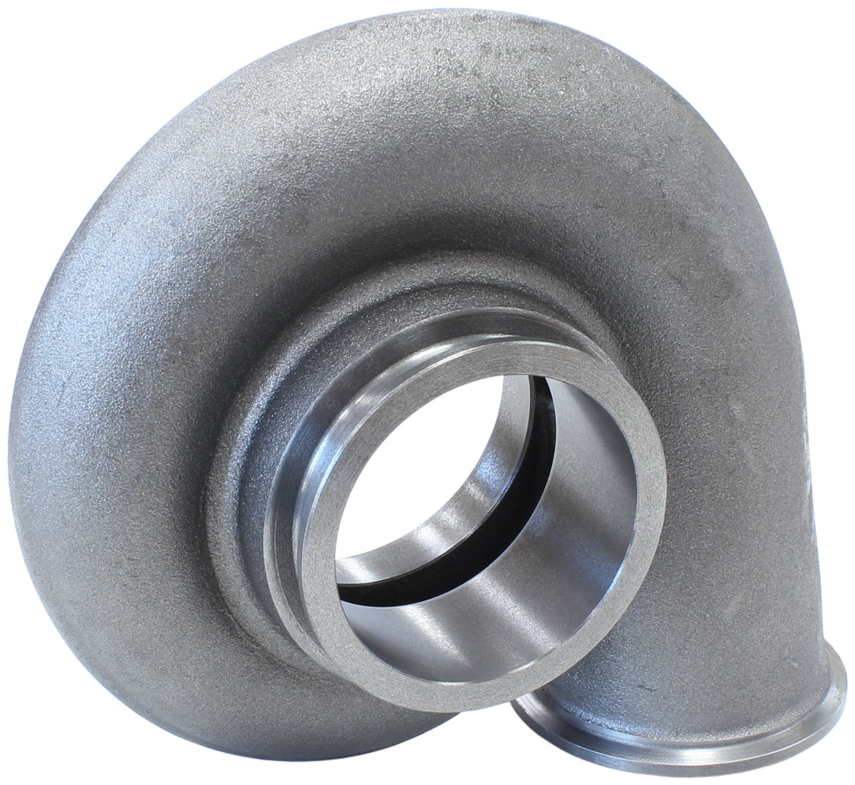 Boosted 0.96 A/R Dual V-Band Turbo Exhaust Housing, Suits Boosted GEN 1 7875 Turbochargers    Cast Iron Material