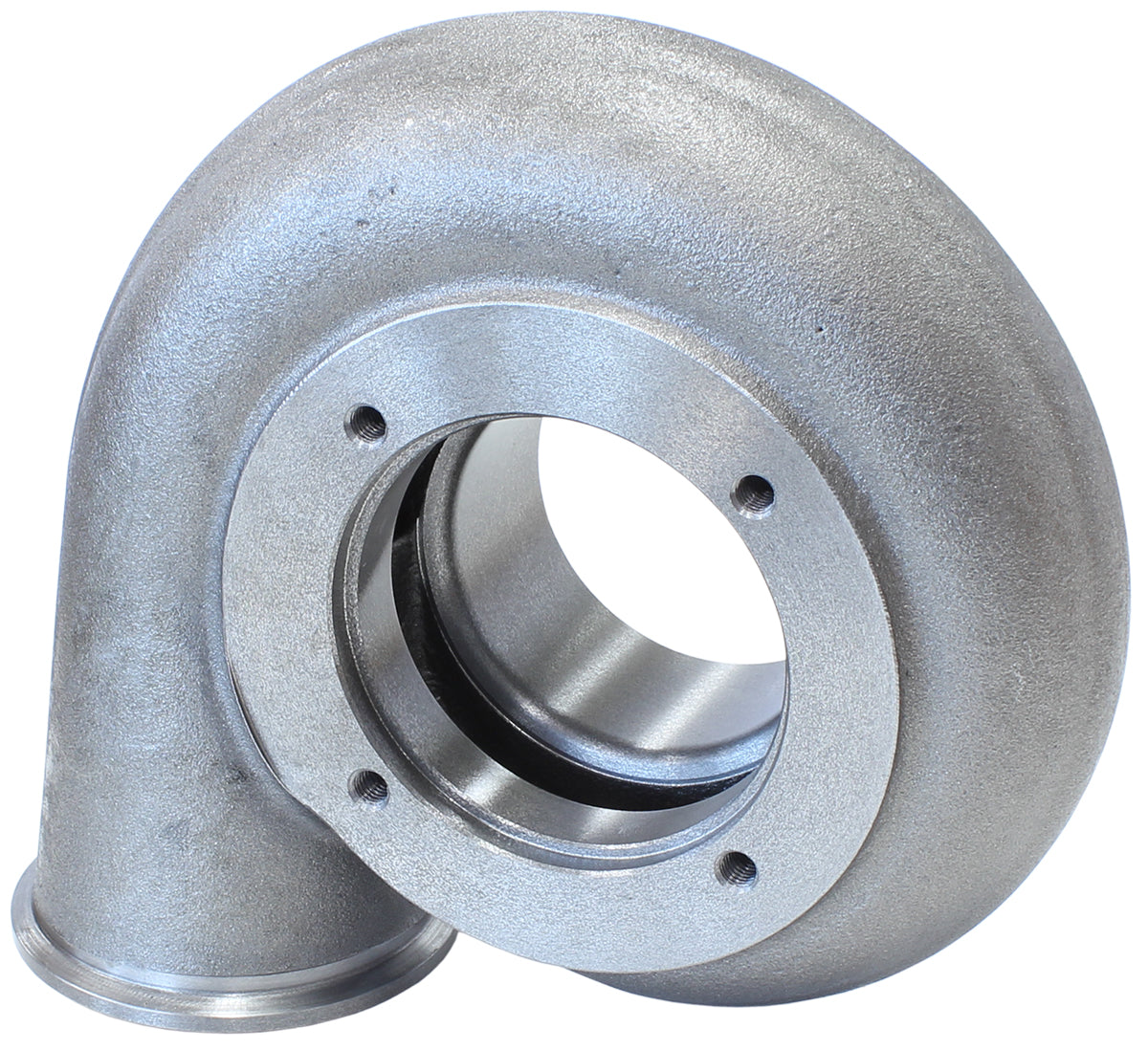 Boosted 0.96 A/R Dual V-Band Turbo Exhaust Housing, Suits Boosted GEN 1 7875 Turbochargers    Cast Iron Material