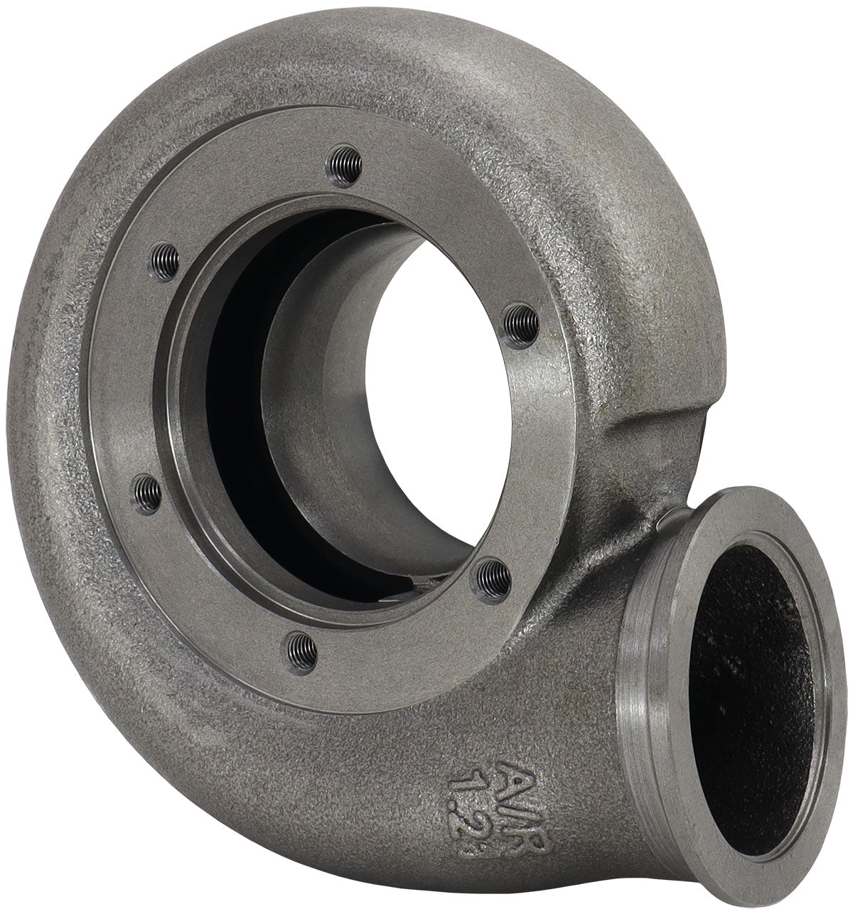 Boosted 1.21 A/R Dual V-Band Turbo Exhaust Housing, Suits Boosted 6762 Turbochargers    Cast Iron Material