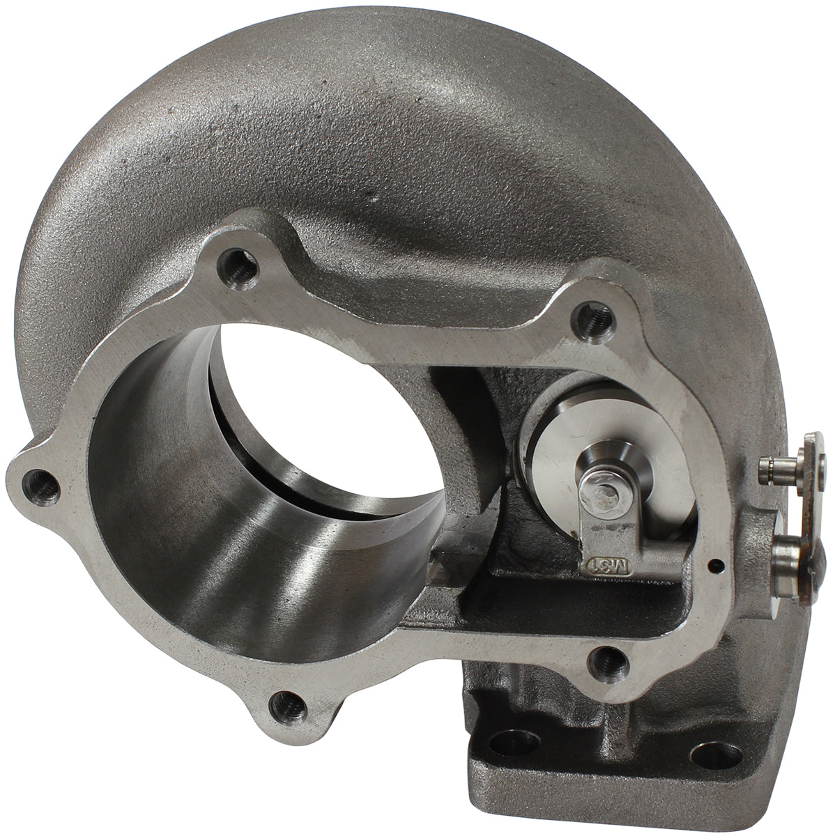 Boosted 1.15 A/R T3 Inlet & Ford 5 Bolt OutletTurbo Exhaust Housing, Suits Boosted Ford XR6 5862 & 6662 Turbochargers    Cast Iron Material, Internal Wastegate