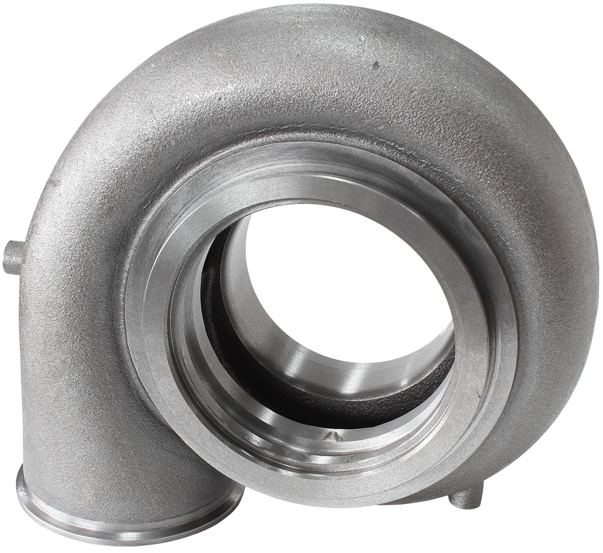 Boosted 1.22 A/R Dual V-Band Turbo Exhaust Housing, Suits Boosted 94103, 98103, 102103, 106103, 94102, 98102, 102102 & 106102 Turbochargers    Cast Iron Material
