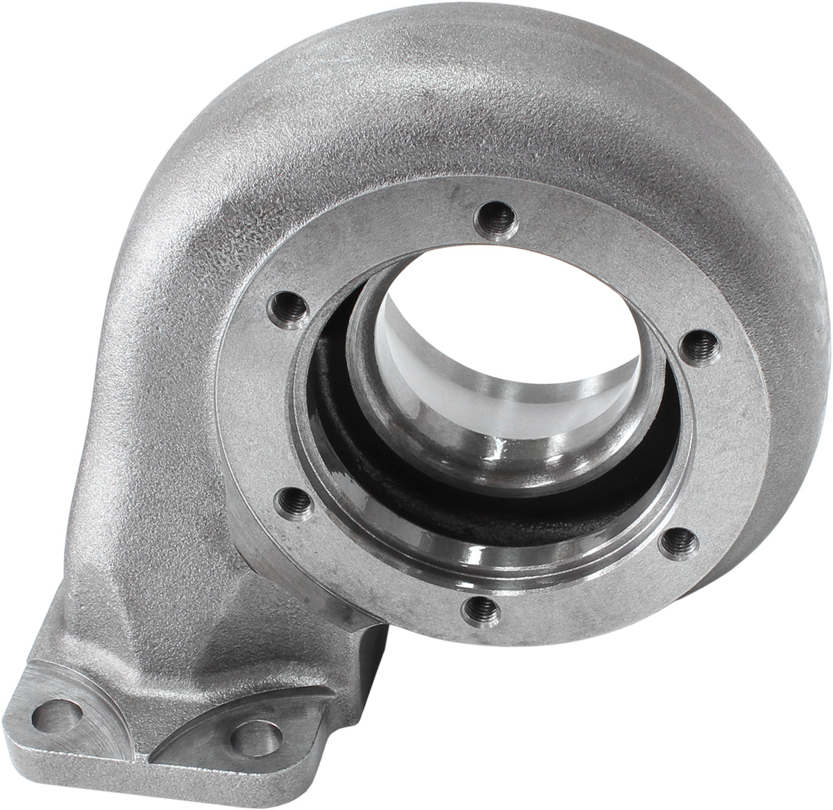 Boosted 0.82 A/R T3 Inlet & V-Band Outlet Turbo Exhaust Housing, Suits Boosted 5455 & 5855 Turbochargers    Cast Iron Material