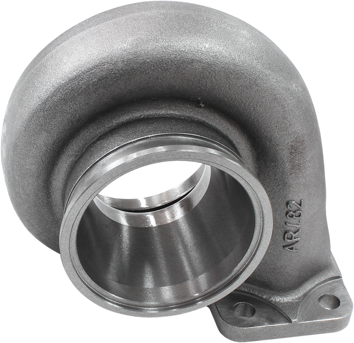 Boosted 0.82 A/R T3 Inlet & V-Band Outlet Turbo Exhaust Housing, Suits Boosted 5455 & 5855 Turbochargers    Cast Iron Material