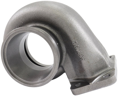 Boosted 0.82 A/R T3 Inlet & V-Band Outlet Turbo Exhaust Housing, Suits Boosted 5862 & amp; 6662 Turbochargers    Cast Iron Material