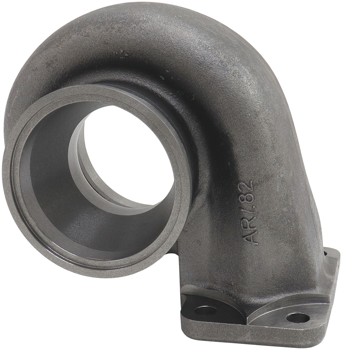 Boosted 0.82 A/R T3 Inlet & V-Band Outlet Turbo Exhaust Housing, Suits Boosted B5455 & B5855 Turbochargers    Cast Iron Material