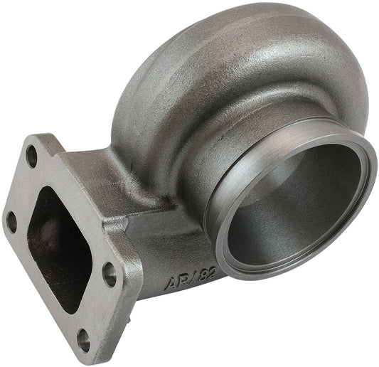 Boosted .82 A/R T3 Inlet & V-Band Outlet Turbo Exhaust Housing, Suits Boosted 6762 Turbochargers    Cast Iron Material