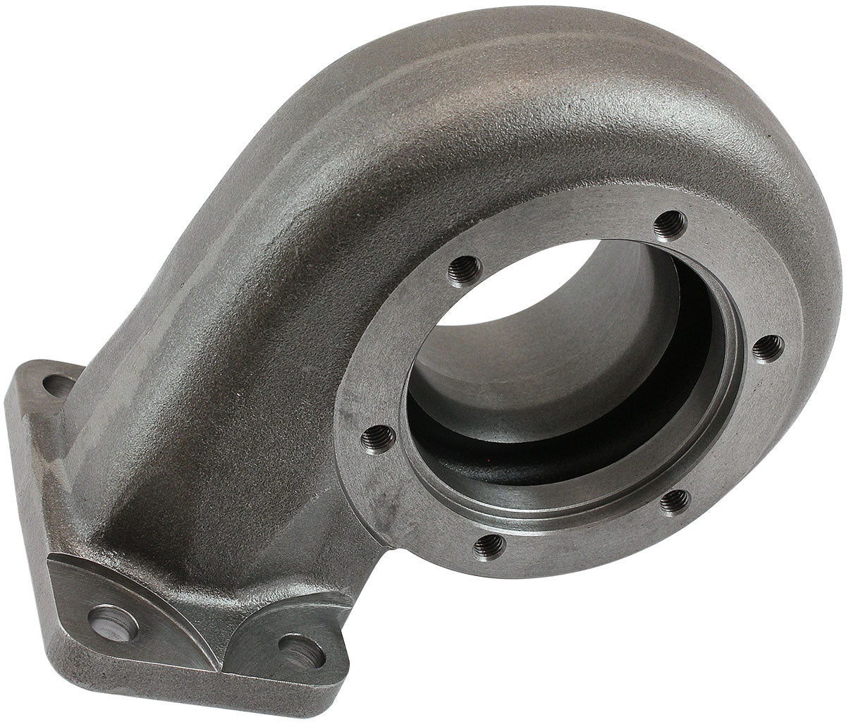 Boosted .82 A/R T3 Inlet & V-Band Outlet Turbo Exhaust Housing, Suits Boosted 6762 Turbochargers    Cast Iron Material