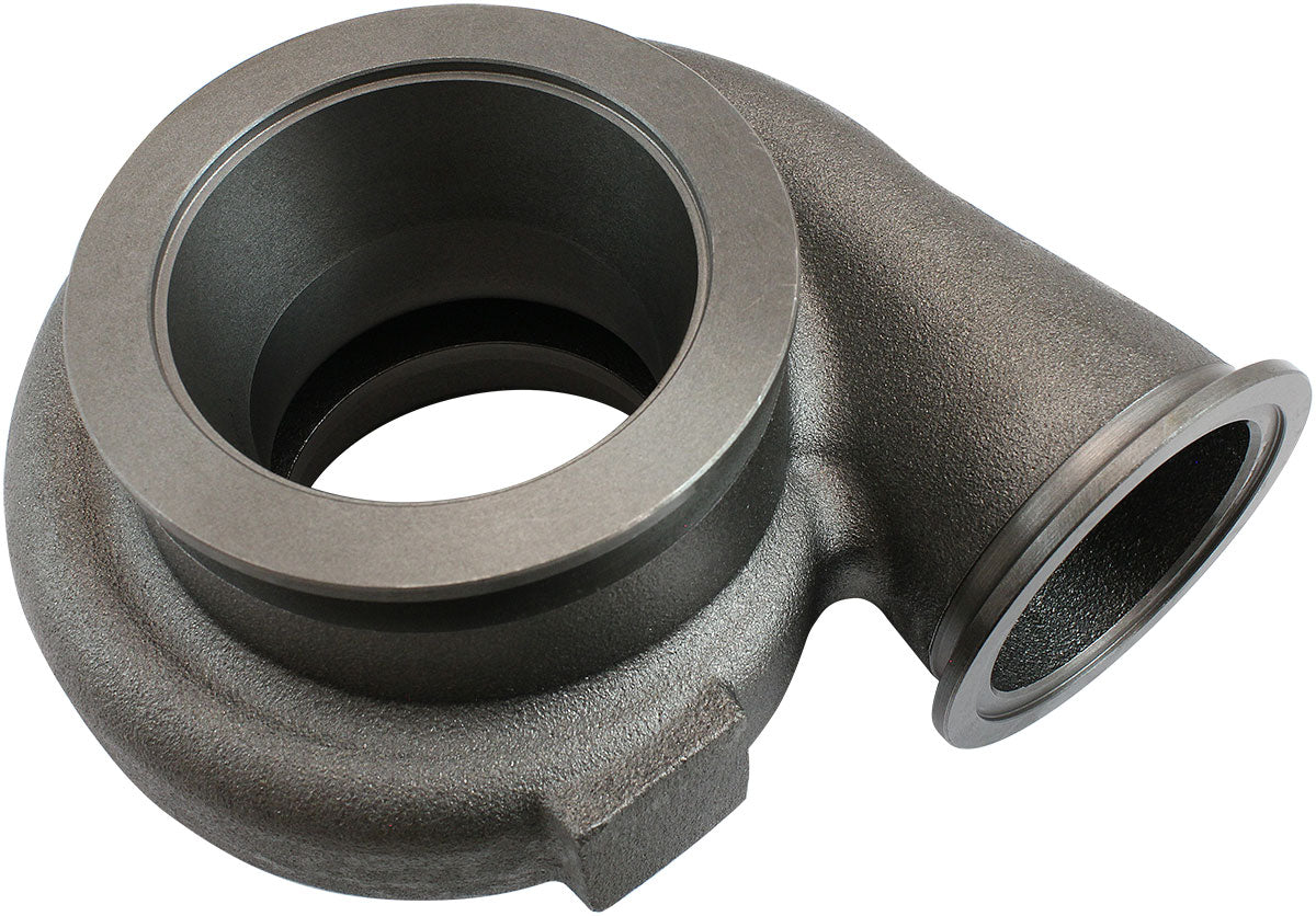 Boosted 0.85 A/R V-Band Inlet & V-Band Outlet Turbo Exhaust Housing, Suits Boosted 6270 & 7170 Turbochargers    Cast Iron Material
