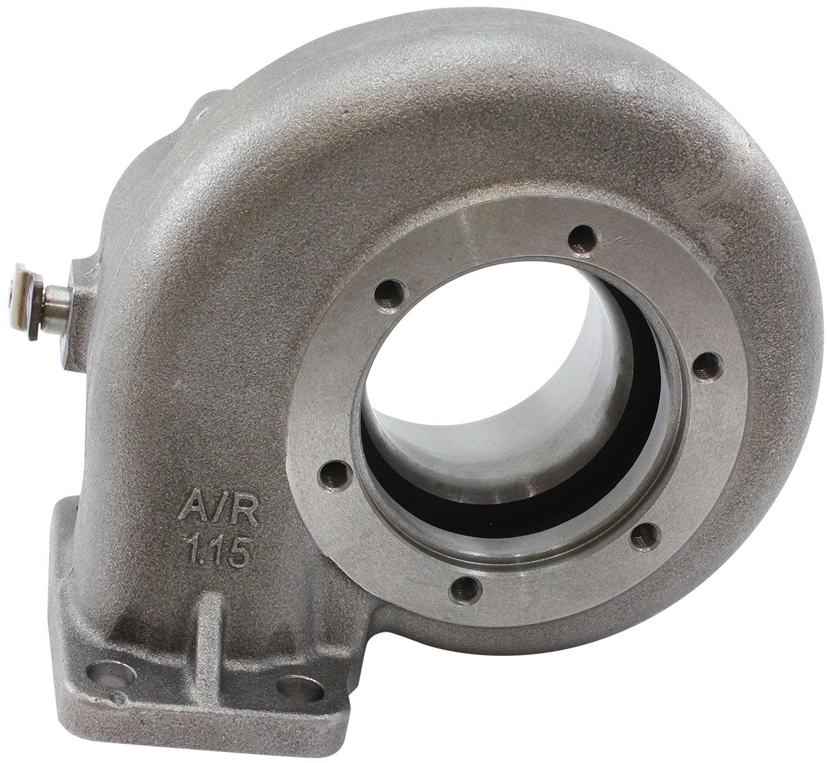 Boosted 1.15 A/R T3 Inlet & Ford 5 Bolt Outlet Turbo Exhaust Housing, Suits Boosted Ford XR6 6762 Turbochargers   Cast Iron Material, Internal Wastegate
