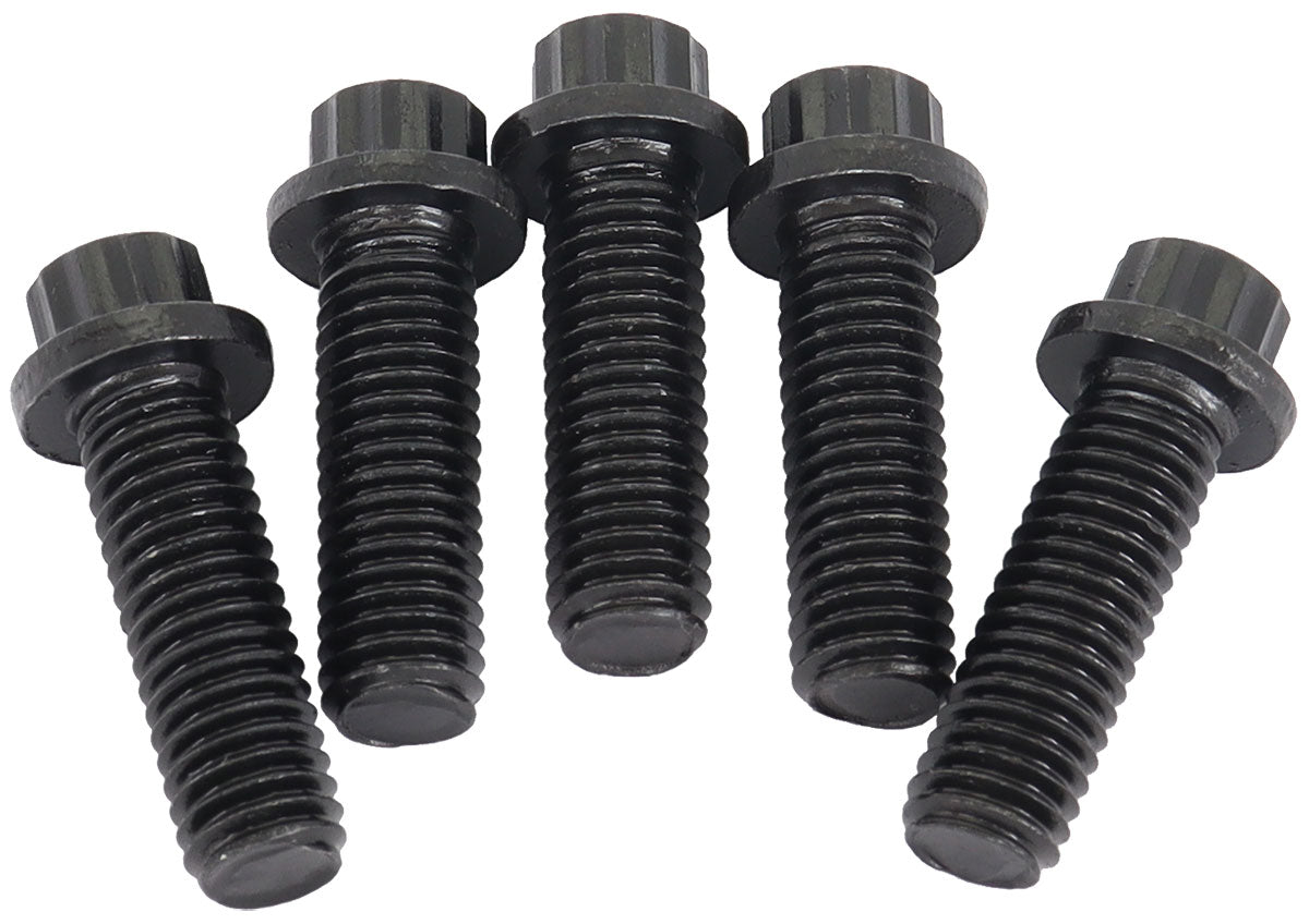12 Point Bolt Kit M8 x1.25mm  25mm UHL,Grade 5, Sold as a 5 Pack